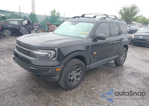 2021 Ford Bronco Sport Badlands z USA, uszkodzony, nr VIN 3FMCR9D95MRB36240